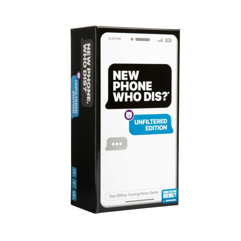 New Phone, Who Dis? by Relatable, The Offline Text Message Party Game